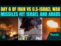 IRAN VS U S ISRAEL WAR DAY 6 Israeli Nuclear Site On Target Iran S Missiles HITS Arab Cities IRAN VS U S ISRAEL WAR DAY 6 Israeli Nuclear Site On Target Iran S Missiles HITS Arab Cities