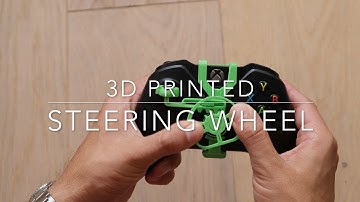 3d printed steering wheel for Xbox