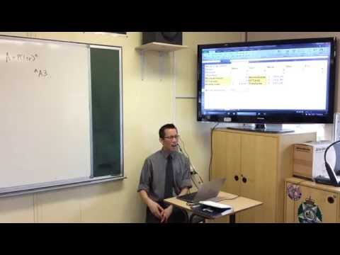 Calculating Income Tax w/ a Spreadsheet (1 of 2: Annual Income)