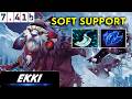 Ekkie Tusk Soft Support - Dota 2 Patch 7.41b Pro Player Gameplay