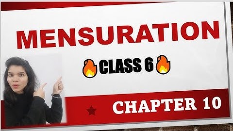 Class 6 Maths Mensuration Chapter 10 Ex 10.1 Q.1 NCERT Solutions