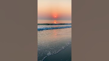 Thumbnail of Sea Peace Music 🌊|Relax and enjoy♥️|Beach sunset 🌅| #shorts #AUmusic♥️