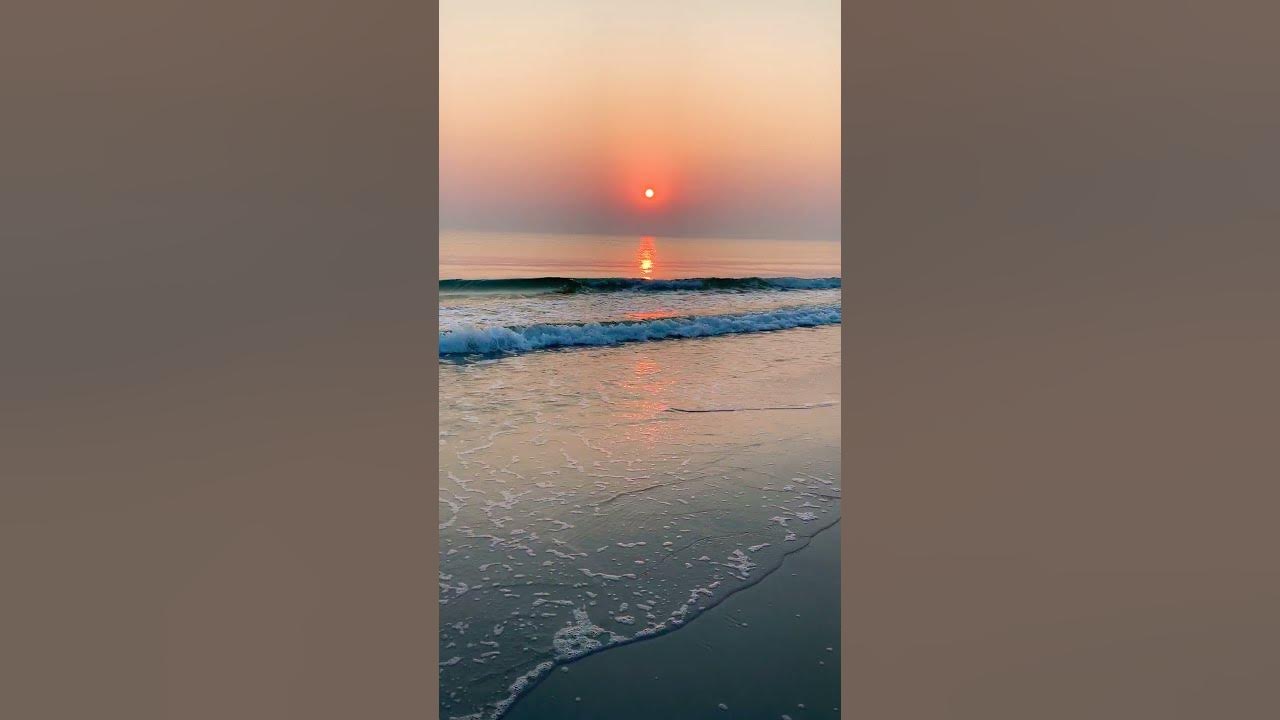 Sea Peace Music 🌊|Relax and enjoy♥️|Beach sunset 🌅| #shorts #AUmusic♥️