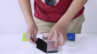 Baellerry Rfid Anti Theft Card Wallet Box Dompet Kartu Kulit K9110