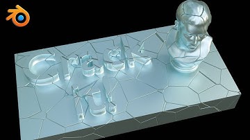 How To Create Random Cracks On A Wall | Blender Shader Node Tutorial