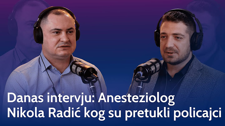 Svedočenje anesteziologa kog su pretukli policajci koji čuvaju Peconija | Danas intervju
