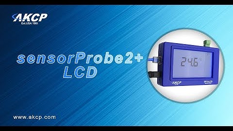 AKCP - sensorProbe2+ LCD (SP2+LCD)