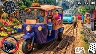 Tuk Tuk Rickshaw Driving:- Collage Girl City Ride Pick Drop Simulator Game screenshot 4