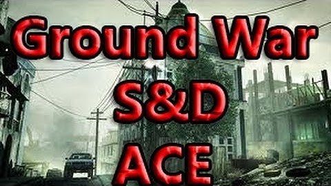 MW3 ACE on Ground War Search and Destroy