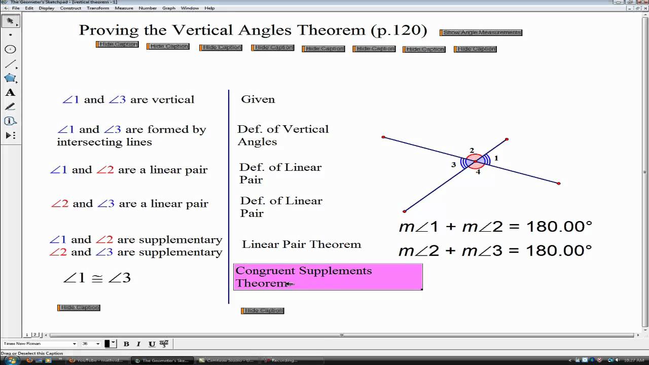 vertical pair theorem (geometry) - YouTube