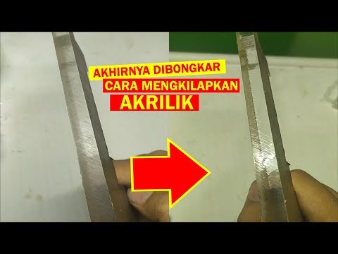 Akrilik, kaca, dan mika sekilas hampir sama. Di video ini saya akan menjelaskan perbedaan antara Akr. 