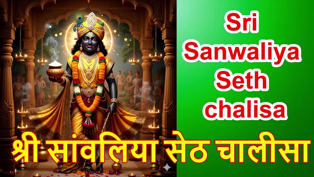 🪈🌺Sri Sanwariya Seth Chalisa, 🪈🌺श्री सांवरिया सेठ चालीसा, Powerful Prayer for Prosperity