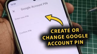 How To Create Or Change Google Personal & Workspace Account PIN Code!