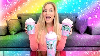 Starbucks Unicorn Frappuccino Taste Test!