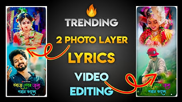 2 Photo Layer Status Video Editing | New Style Status Editing Alight Motion | Jhumar Status Video