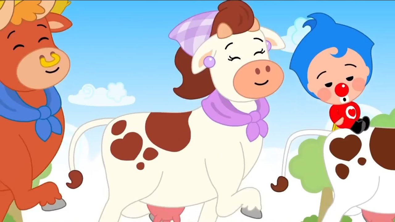 Корова Лола и её семья. Удивительный эффект!