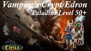Tibia | Vampire's Crypt Floor 3 | Paladins 50+ | 190k/h (150%)