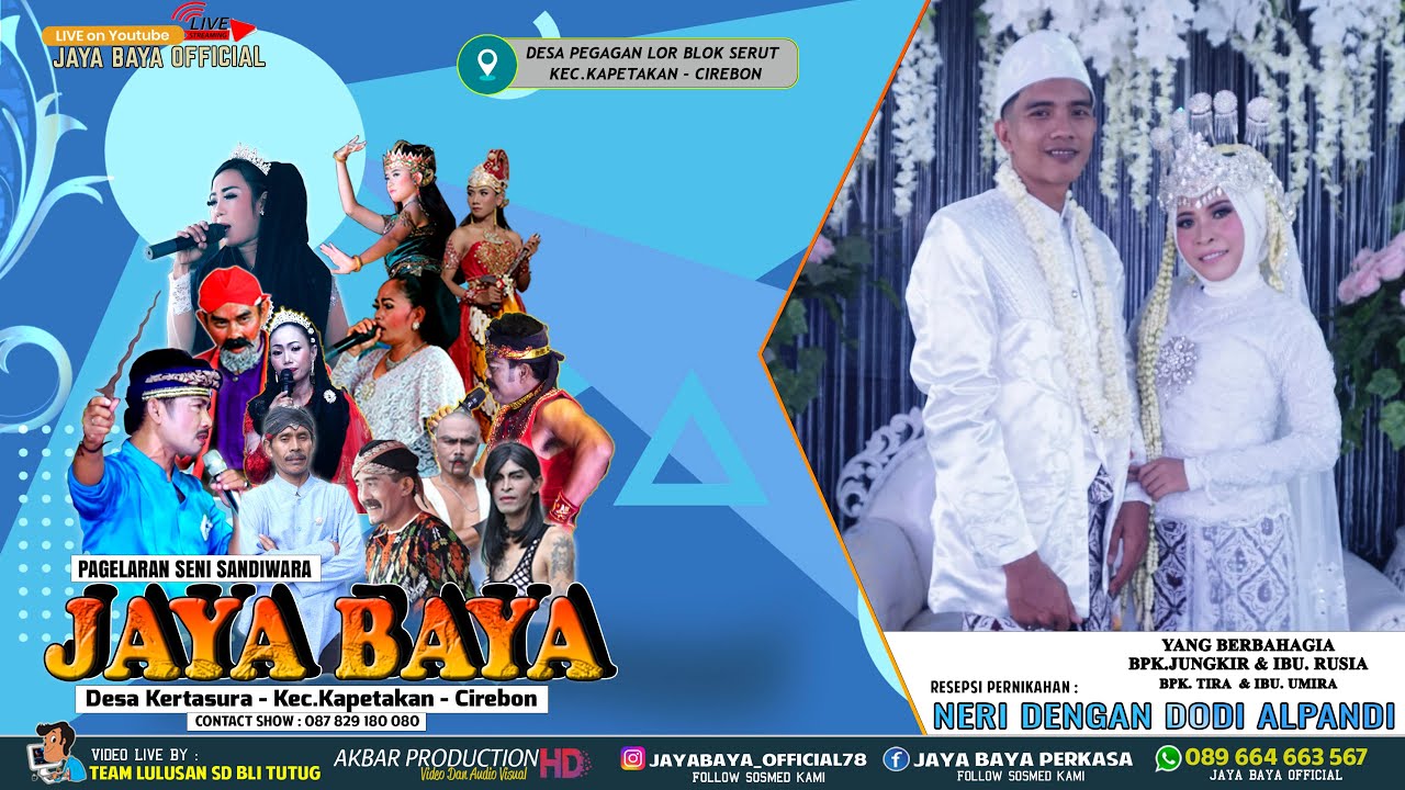LIVE SANDIWARA JAYA BAYA // Rabu 26 April 2023 || DESA PEGAGAN LOR - KAPETAKAN #EDISI_MALAM