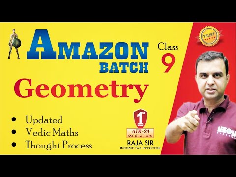 GEOMETRY ⚡️ SSC CGL 2022 by RAJA SIR 💪🏻Class - 09 Free Maths Batch CPR, Thought Process