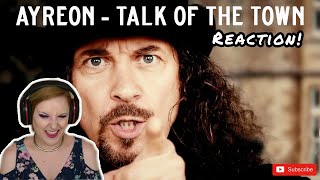 AYREON - Talk Of The Town (Official Lyric Video) | REACTION