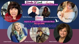 WE ARE ONE ~ ReneMarie Stroke of Luck TV Show ~August 21, 2022, 9:00 AM