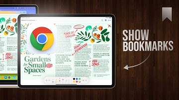 How to Show Bookmarks on Google Chrome iPad (tutorial)