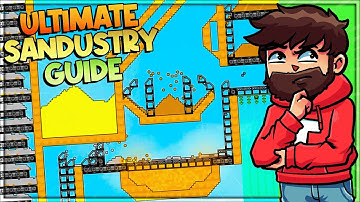 The ULTIMATE New Player SANDUSTRY Guide - Everything You NEED to Know to Build the PERFECT Factory!