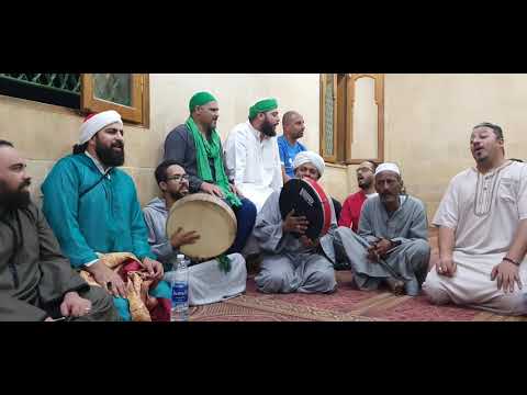 إنشاد الحضرة فى مديح الزهراء عليها السلام من مقام سيدى أبو الحسن الشاذلي