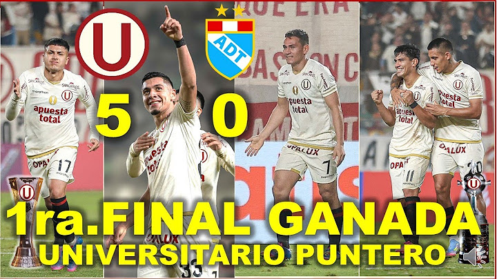UNIVERSITARIO 5-0 ADT FECHA 17 TORNEO APERTURA LIGA 1 TE APUESTO 2025