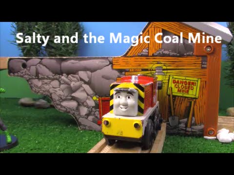 Salty Thomas and Friends and the Magic Coal Mine Toy Trains Thomas the tank engine