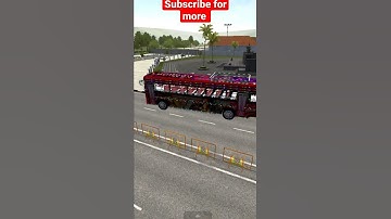 #shorts | SL full LED bus mod | BUSSID | bus palatne se bachi | Android game | 3D Game | bus driving