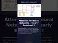Attention for Neural Networks, Clearly Explained!!! #Shorts