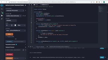 Cadena Bank Smart Contract Example