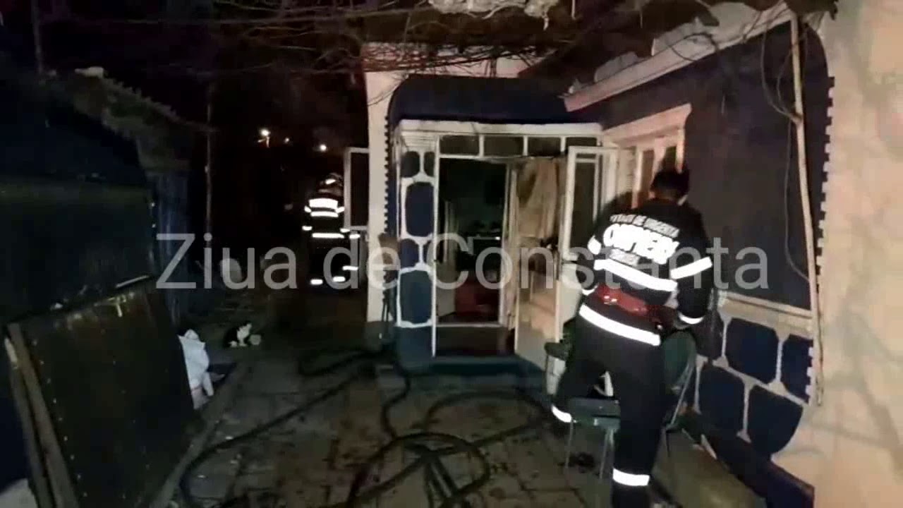 Constanța. Incendiu pe strada Dezrobirii incêndio em são leopoldo