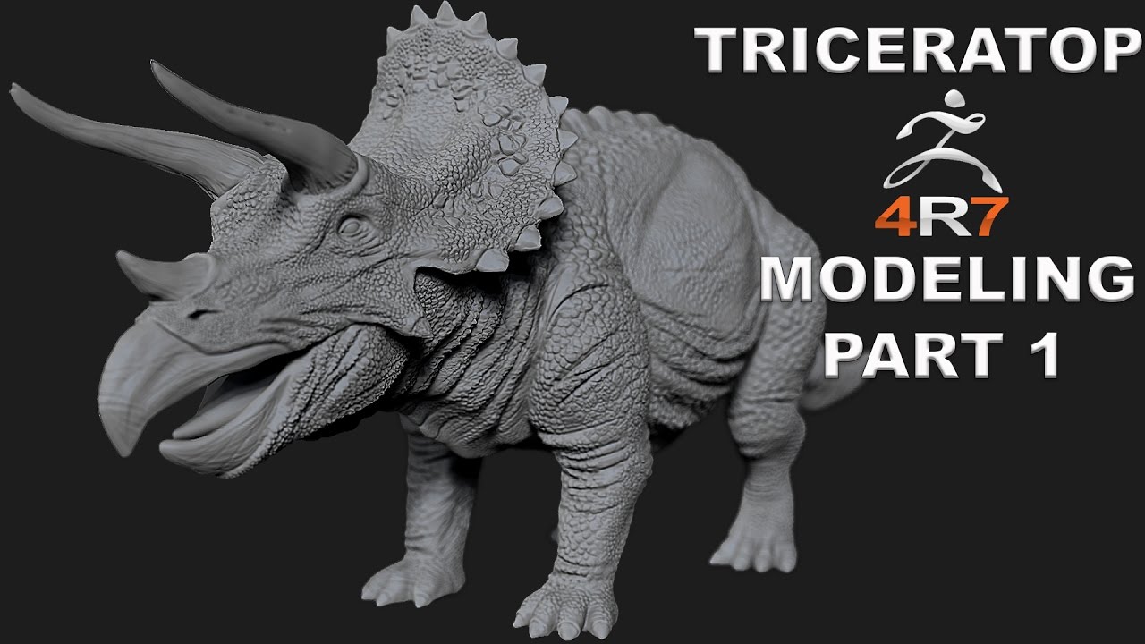 dinosaur zbrush tutorial