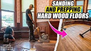 Sanding and Prepping Hard Wood Floors for Refinishing