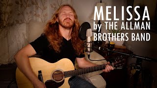 'Melissa' by The Allman Brothers Band - Adam Pearce (Acoustic Cover)