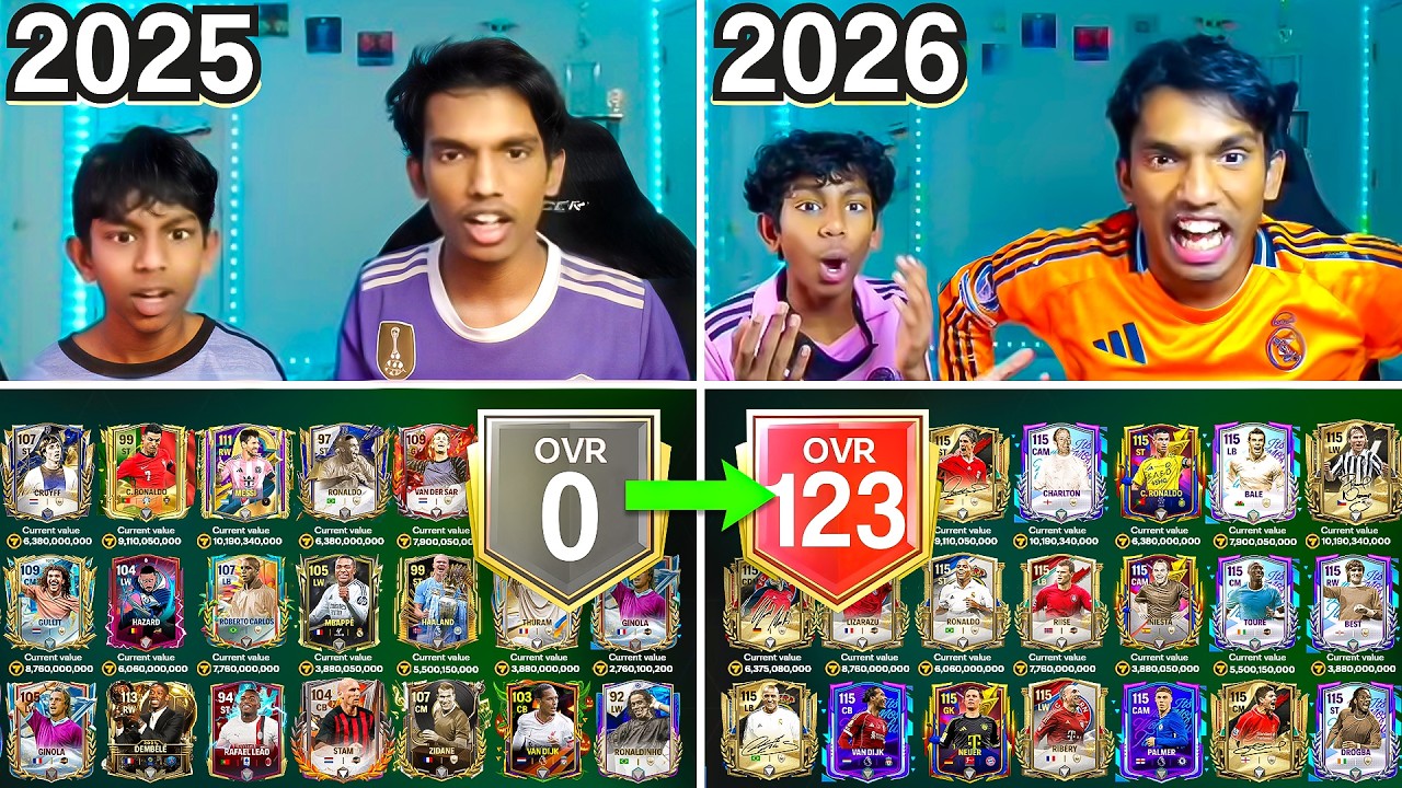 Best Moments of 2025 Pack Luck FC Mobile! Winter Wonders, Euros to Festive Fixtures Compilation!