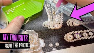 DIY Pearl Diamond Painting Kit | Cat Design Crystal Gem Wall Art | Adults & Beginners
