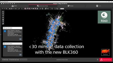 What can you survey in 30 minutes with the new Leica Geosystems BLK360?
