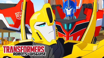 Optimus Prime & Bumblebee Arrive! | Transformers: Robots in Disguise | FULL EPISODES | Animation