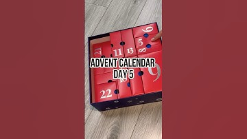 Open with me my new advent calendar. Day 5 🎁 #asmr #unboxing #unpacking #adventcalendar #cosmetics