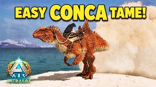The Best Way to TAME a Concavenator EASY! | ARK Survival Ascended