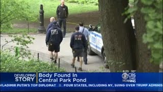 Body Found In Central Park Pond