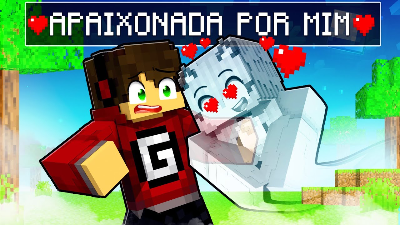 MENINA FANTASMA ESTA APAIXONADA POR MIM no MINECRAFT ✭ Guihh ✭