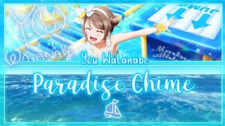 Paradise Chime - You Watanabe [FULL ENG/ROM LYRICS] | Love Live!