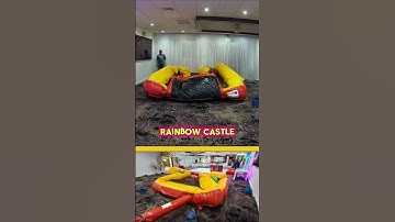 Rainbow🌈 Activity Bounce House🏰#bouncy #bouncycastle #bouncyhouse #rainbow