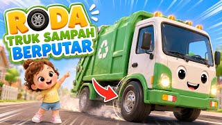 Roda Truk Sampah | Lagu Anak Indonesia | Animasi 3D Lucu & Ceria | Baby Elle