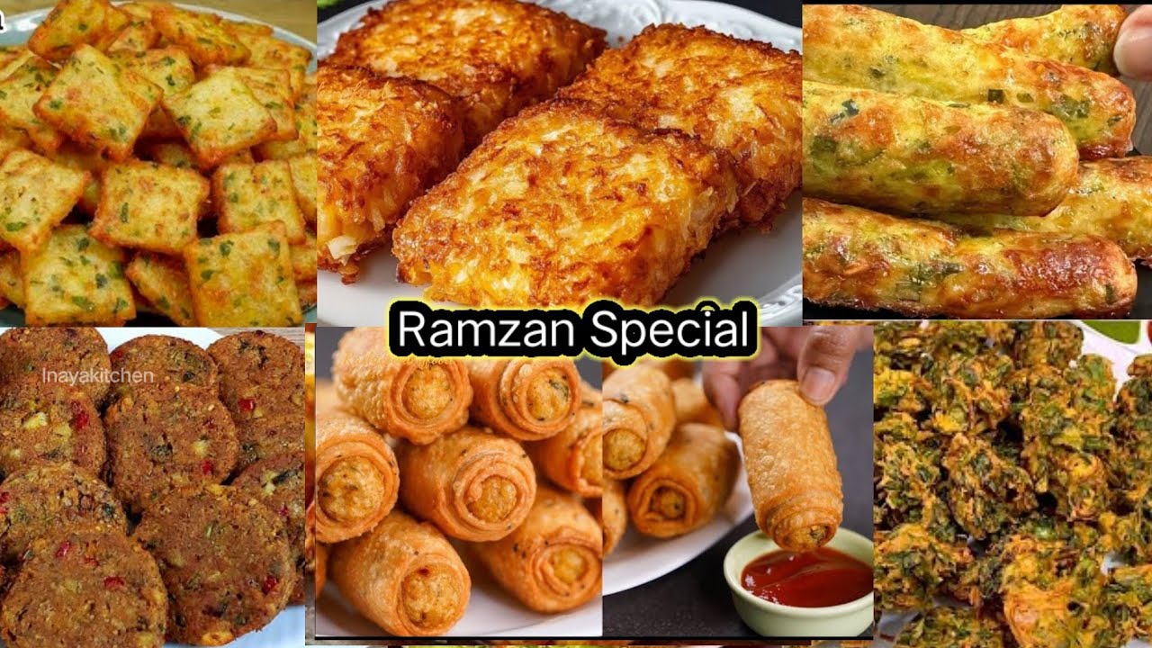 8 Easy Ramzan Special Recipes | Quick Snacks Recipes | Ramadan Recipes ...
