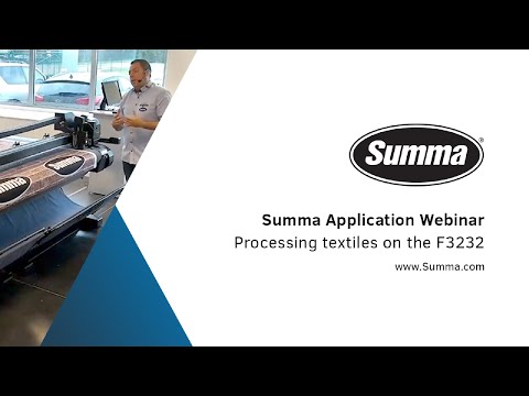 4. Summa Software / Application Webinar: Textiles
